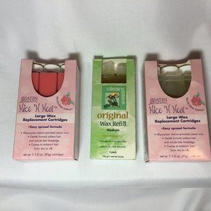 Satin Smooth Nice 'N Neat Large Wax Replacement